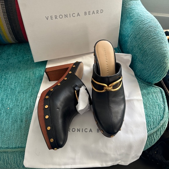 VERONICA BEARD Giles clogs 7.5 NWT - Picture 7 of 10